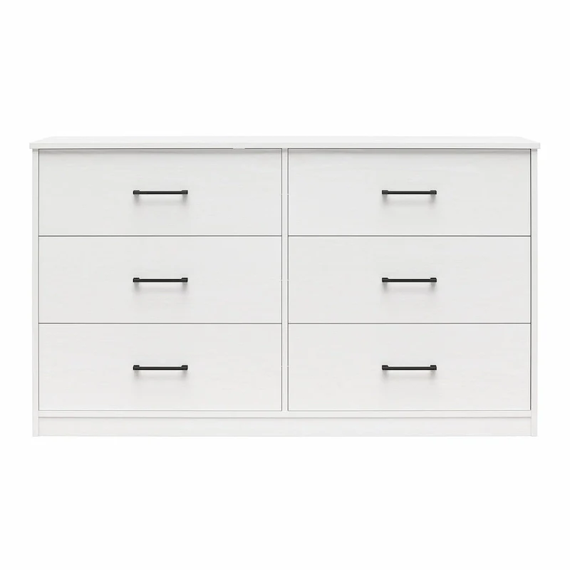 BrEZ Build Pearce Wide 6 Drawer Dresser