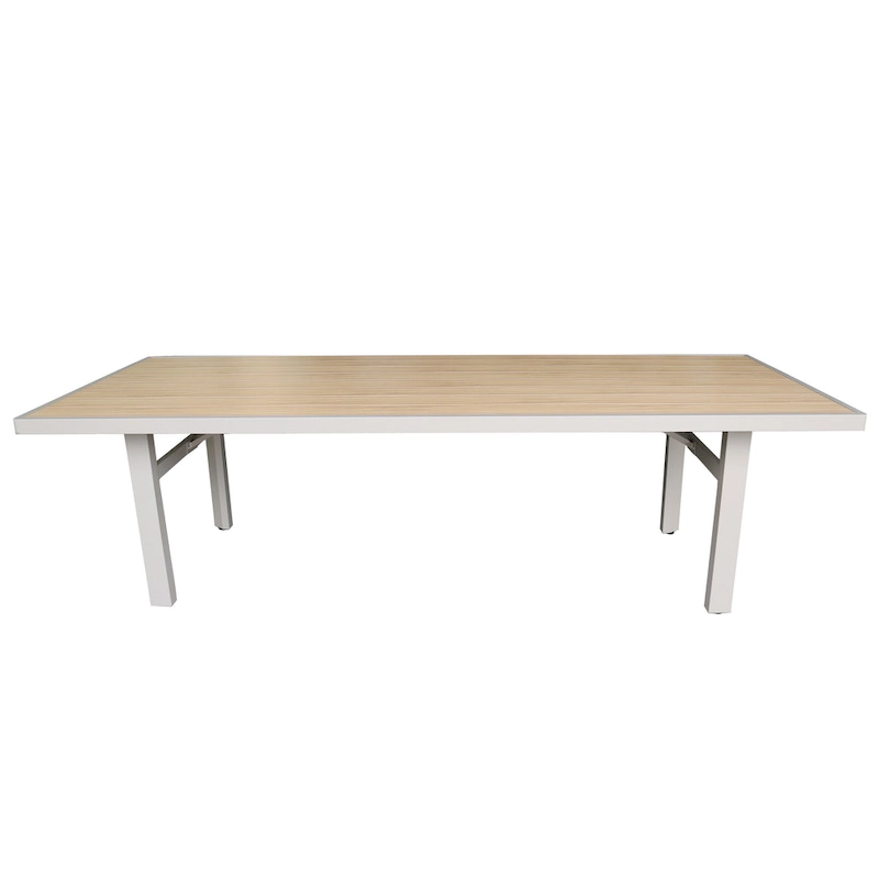 Teva Furniture Hawaii Aluminum Frame Dining Table with Poly Wood Top