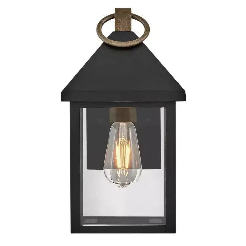 Lark Rhett 1 - Light Wall Light in Black