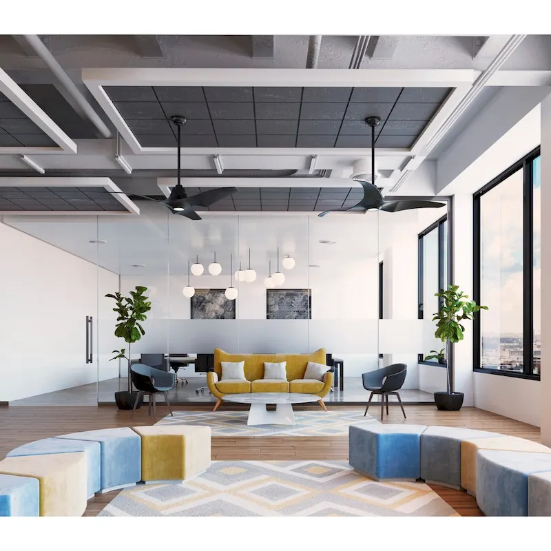 Casablanca 54  Daphne Ceiling Fan with LED Light Kit and Wall Control - Transitional