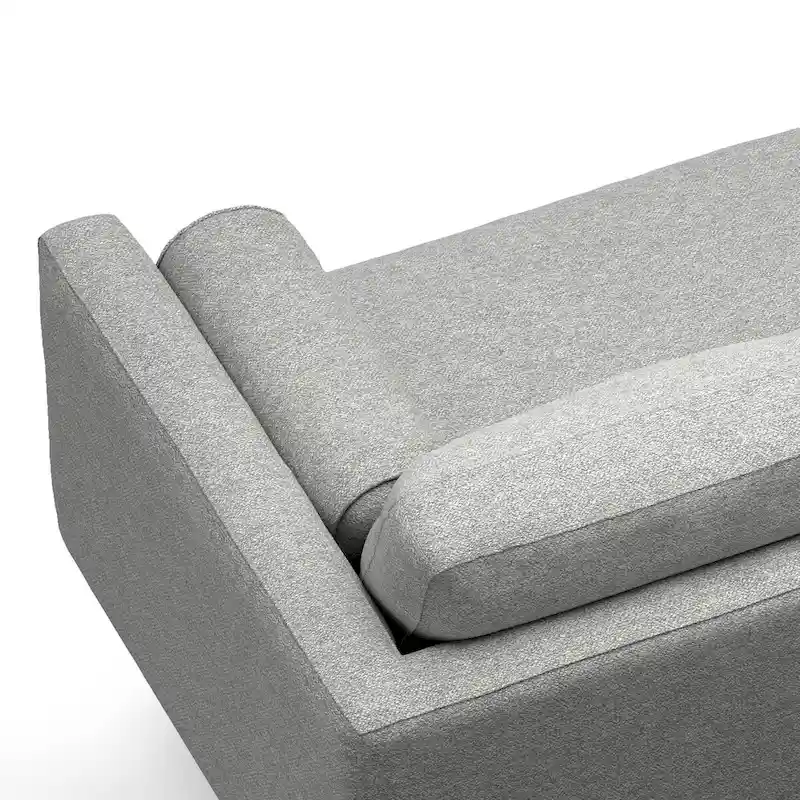 WYNDENHALL Brixley Mid Century 102 inch Wide Left Sofa Sectional