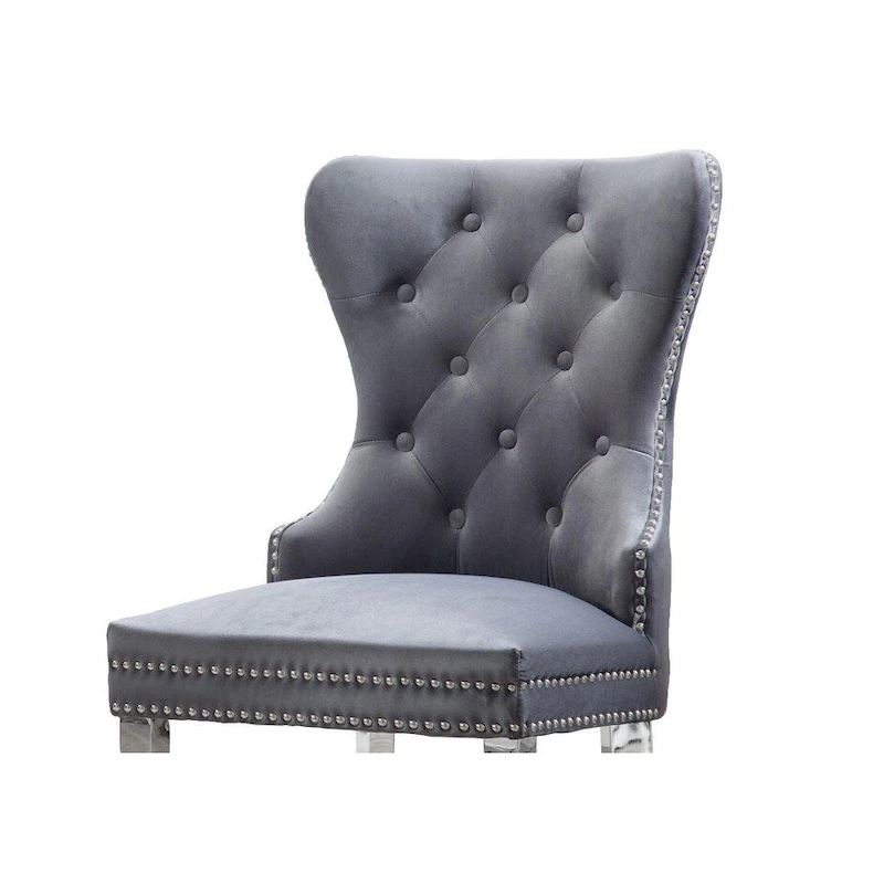 Best Quality Furniture Button-tufted Dining Chairs Set of 2