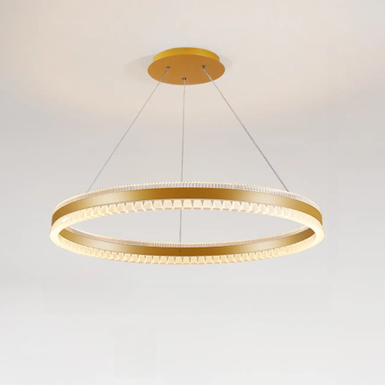 Stylish Modern Circle Tiered Ring LED Chandelier