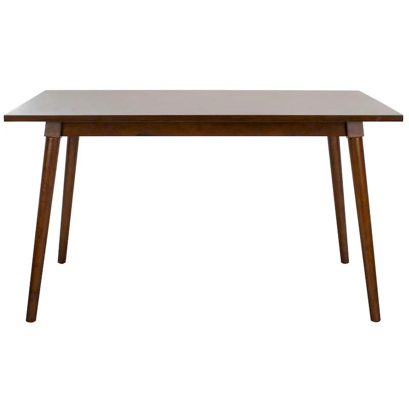 Rectangle Dining Table, Walnut / Antique White, Seats 4–6