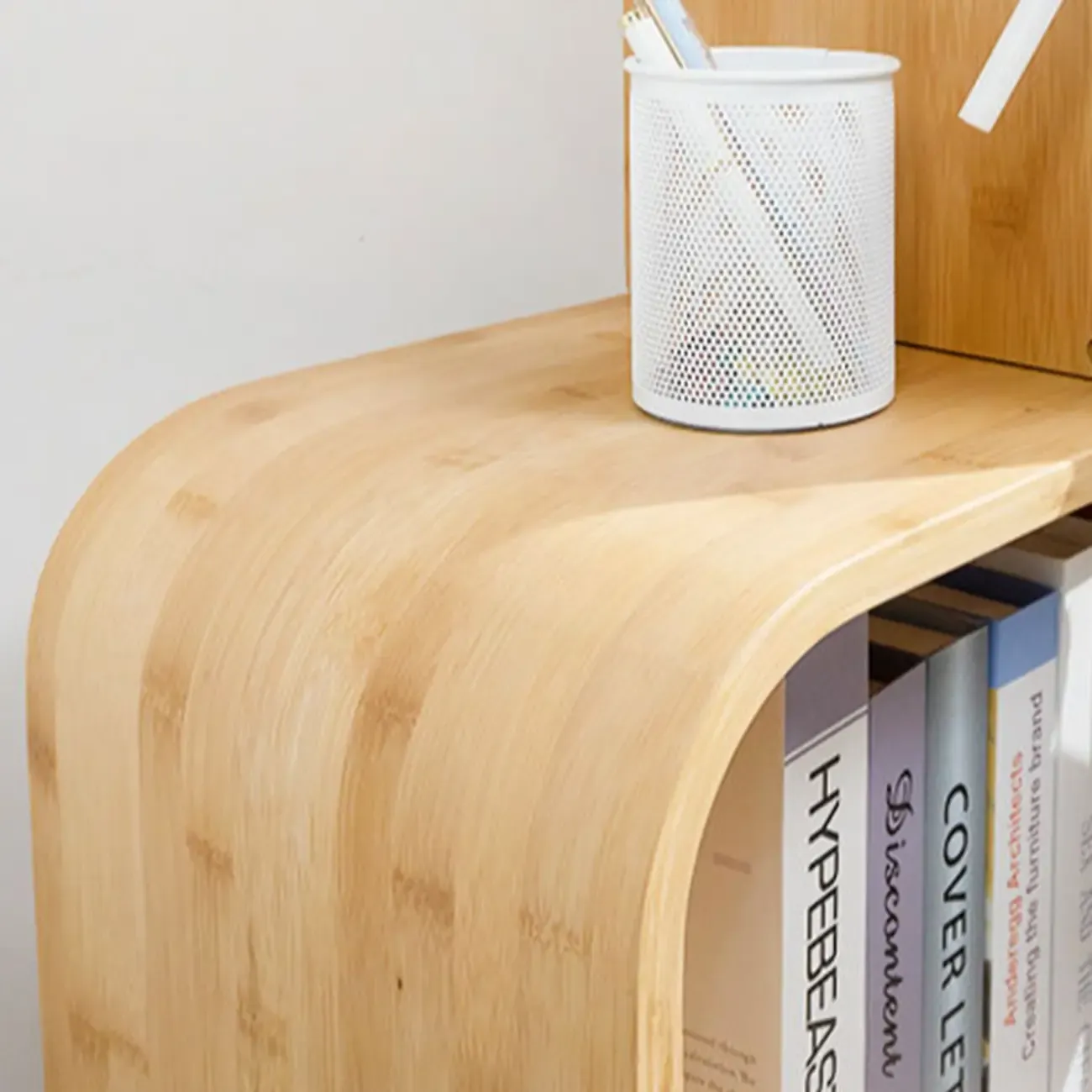 Modern Geometric Open Cube Artistic Oka Bookcase