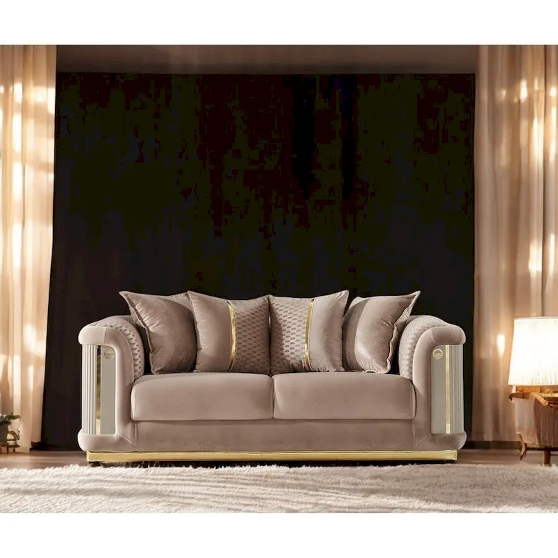 Luresta 2 Pieces Living Room Sets 1 Sofa 1 Love seat