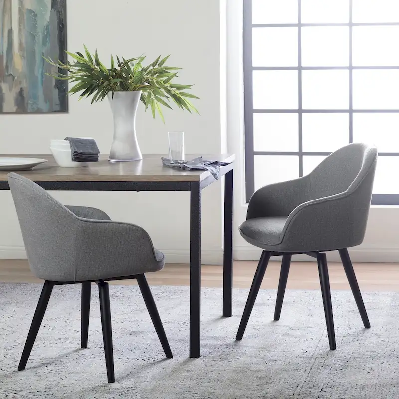 Dome Swivel Arm Chair
