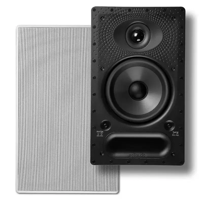 Polk Audio 65-RT Vanishing In Wall Speakers - 4 Pack (White)