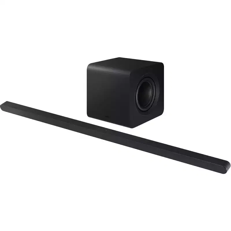 Refurbished: Samsung 3.1.2 Ch Q-Series Ultra Slim Soundbar with Wireless Subwoofer Black HW-S800D/ZA - Manufacturer Refurbished