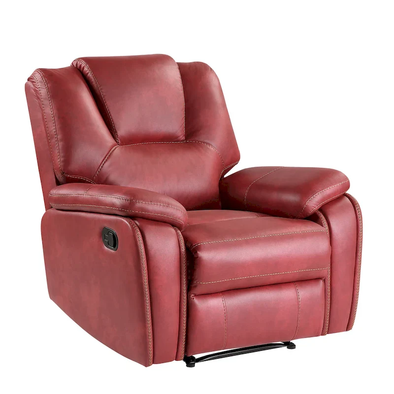 Kameryn Faux Leather Manual Recliner