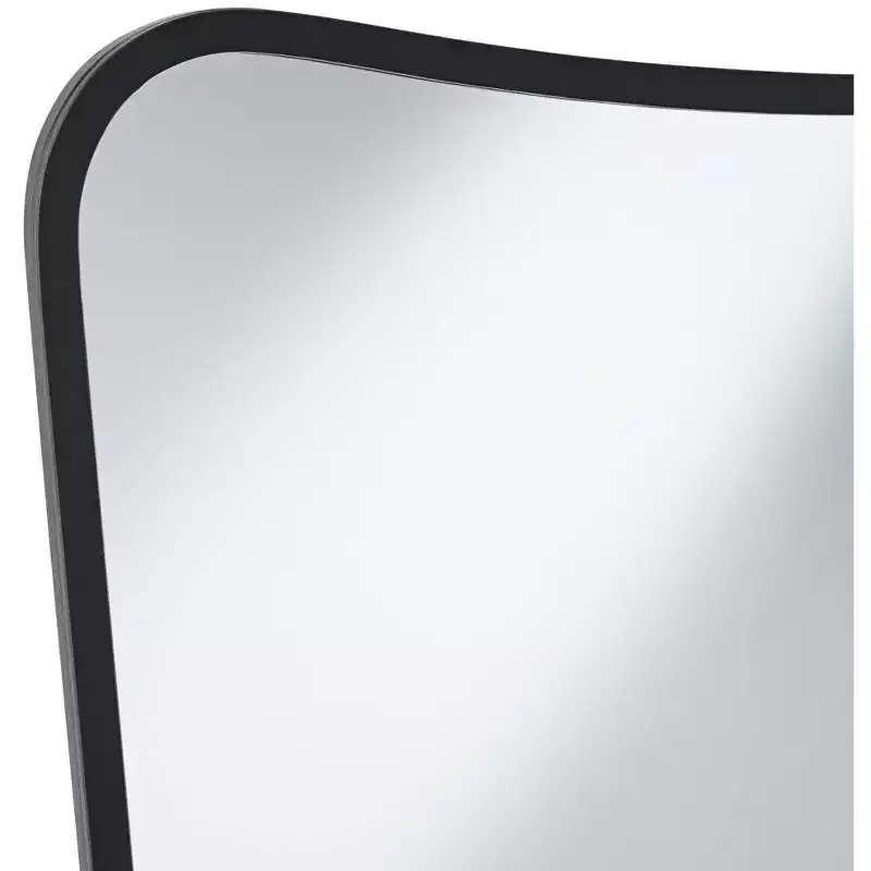 Uttermost Segundo Black Metal 22 x 34 Wall Mirrors Set of 2
