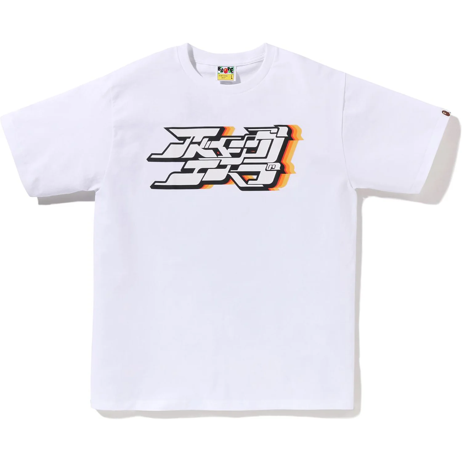 BAPE JAPANESE GRAFFITI LETTER TEE MENS