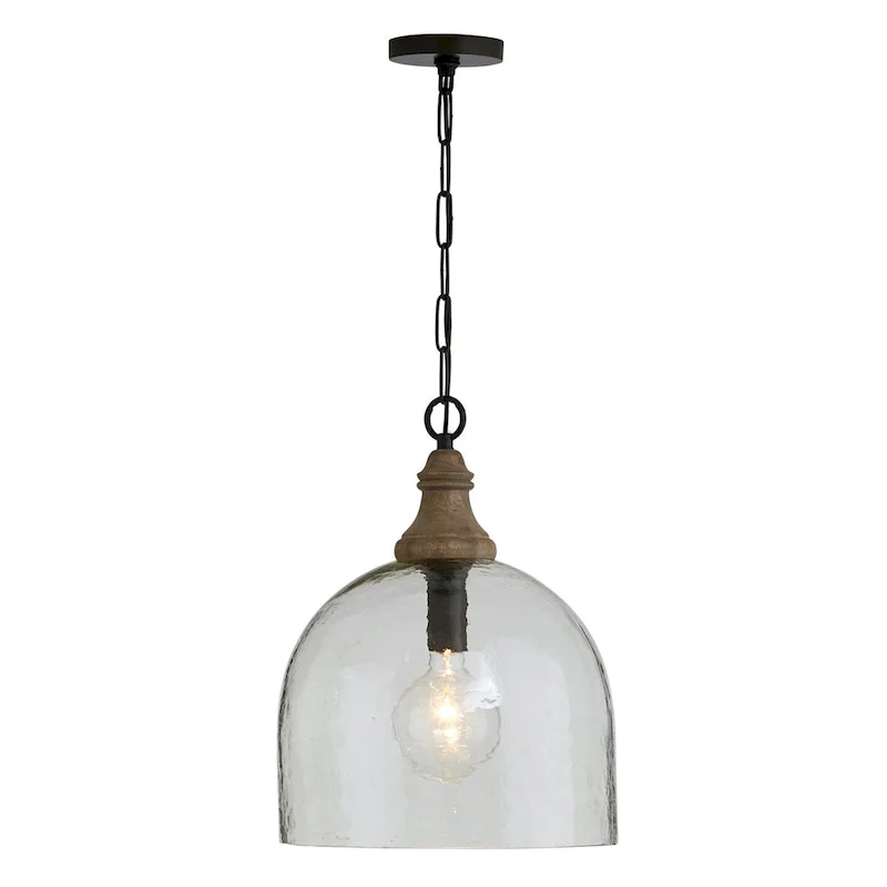 Inglewood 1-light Grey Wash/ Dark Pewter Hanging Pendant