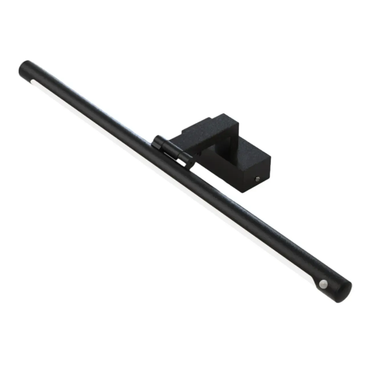 Modern Black Sleek Tubular LED Vanity Light