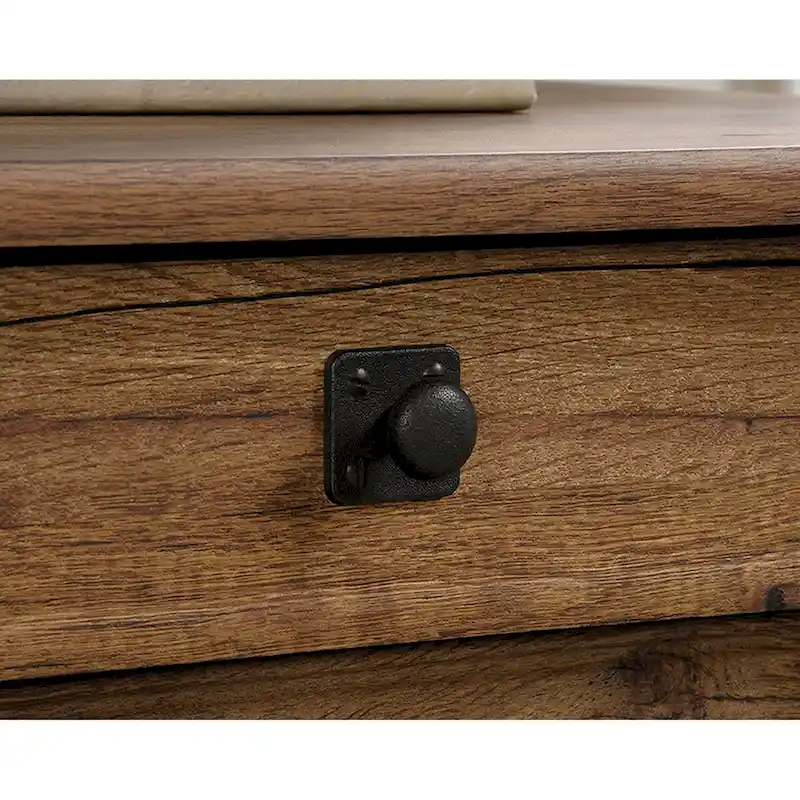 Vintage Oak Traditional Computer Desk for 1 Person