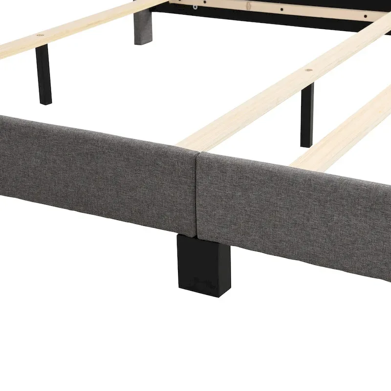 Upholstered Tufted Bed