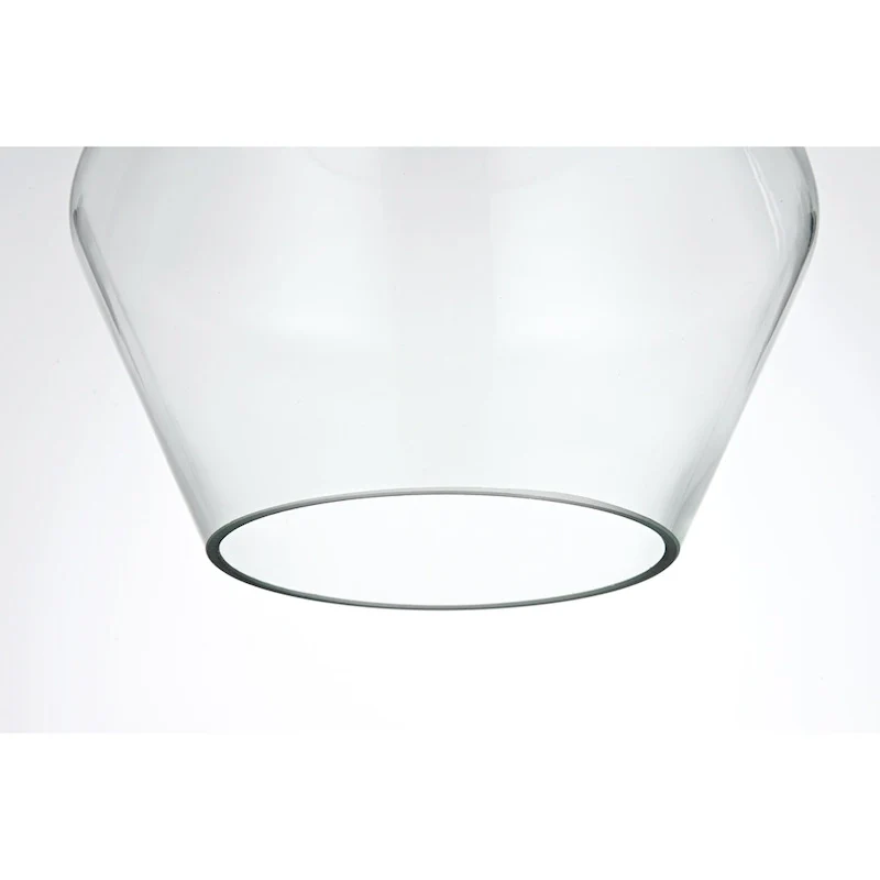 Gerald 1-light Elongated Glass Shade Hanging Pendant Light