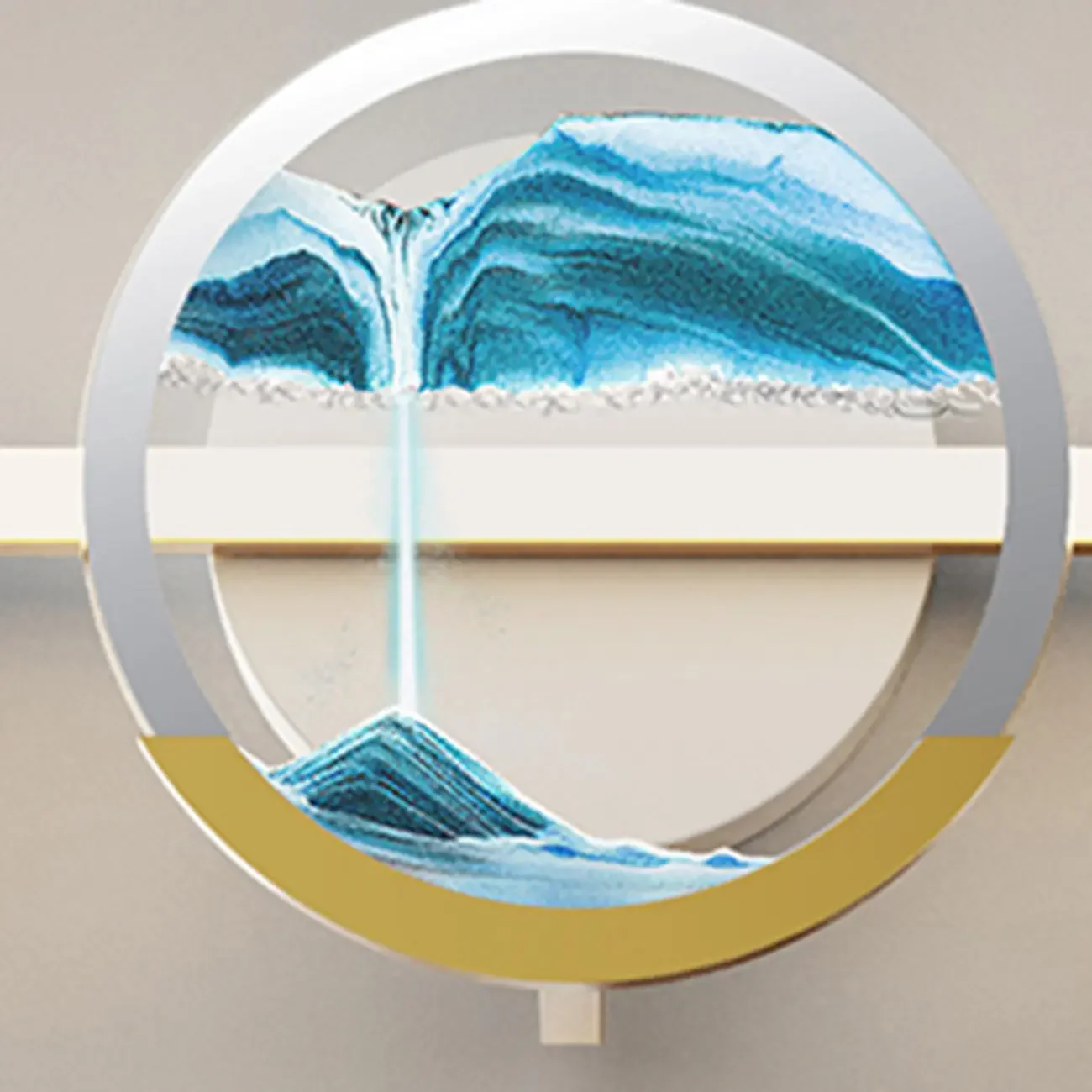 Dimmable Glass Bathroom Vanity Light with Integrated LED