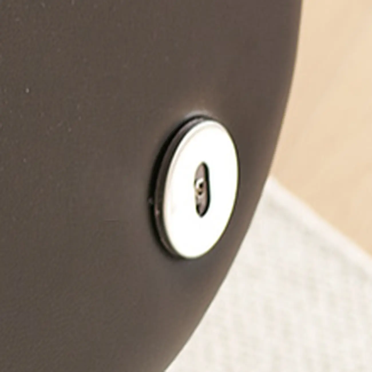 Tufted Brown Leather Recliner Massage Swivel Ergonomic Chair