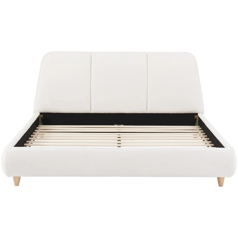 Christopher Knight Home- Mitchell Modern Upholstered Bed Frame