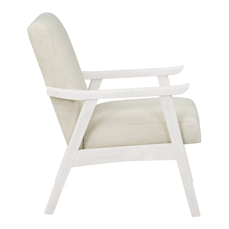 Weldon Mid-Century Fabric Upholstered Chair