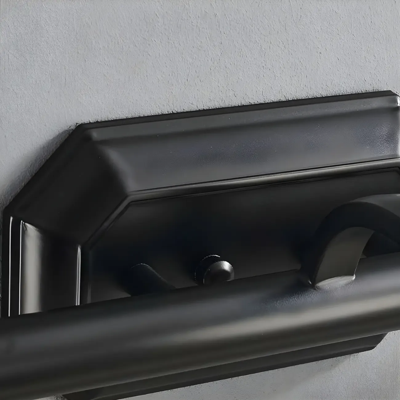 Modern Metal Bathroom Vanity Light with Frosted Glass