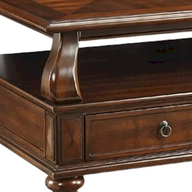 50 X 32 X 20 Walnut Coffee Table