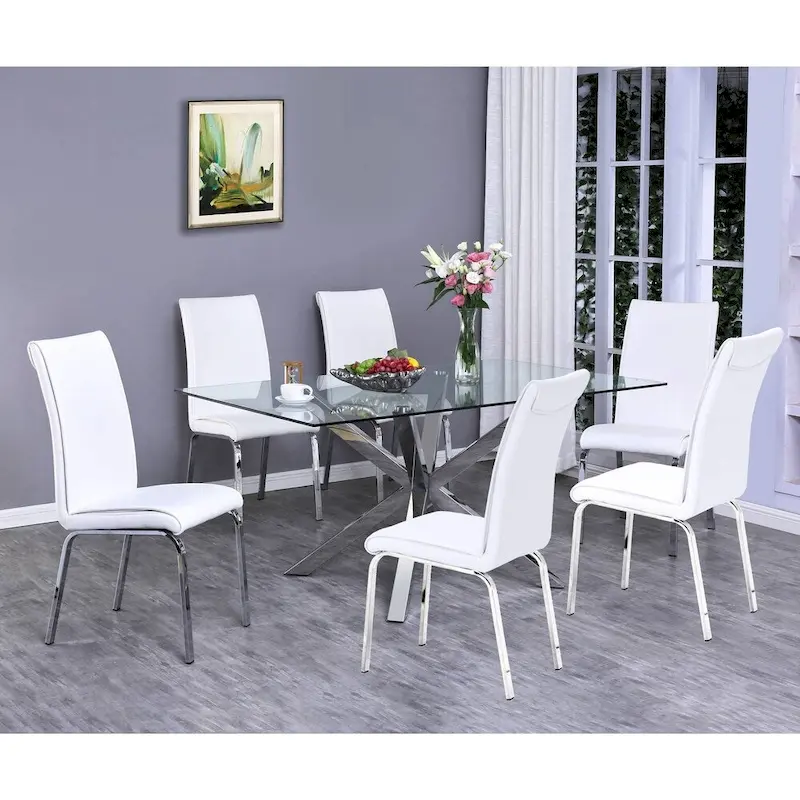 Best Quality Furniture 7-piece Dining Set