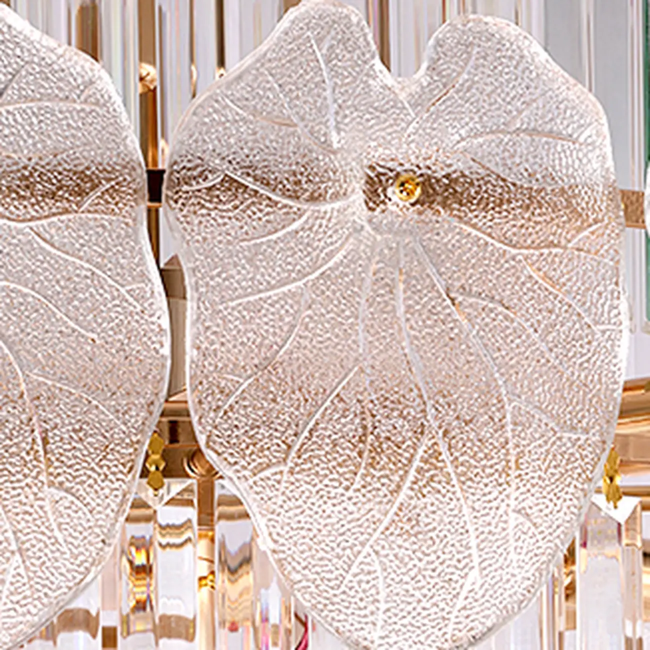 Luxury Crystal Round Chandelier with Elegant Tiered Design