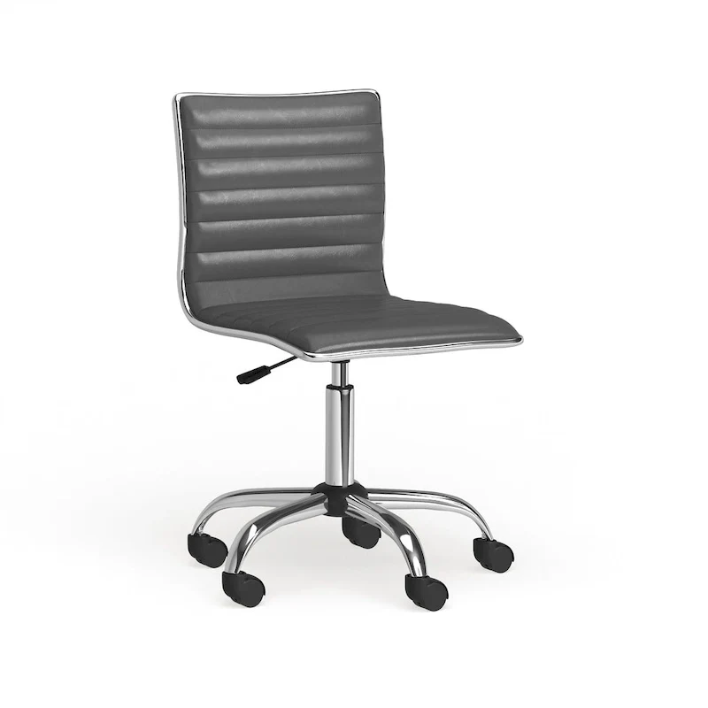 Carson Carrington Lund Modern Chrome Office Chair