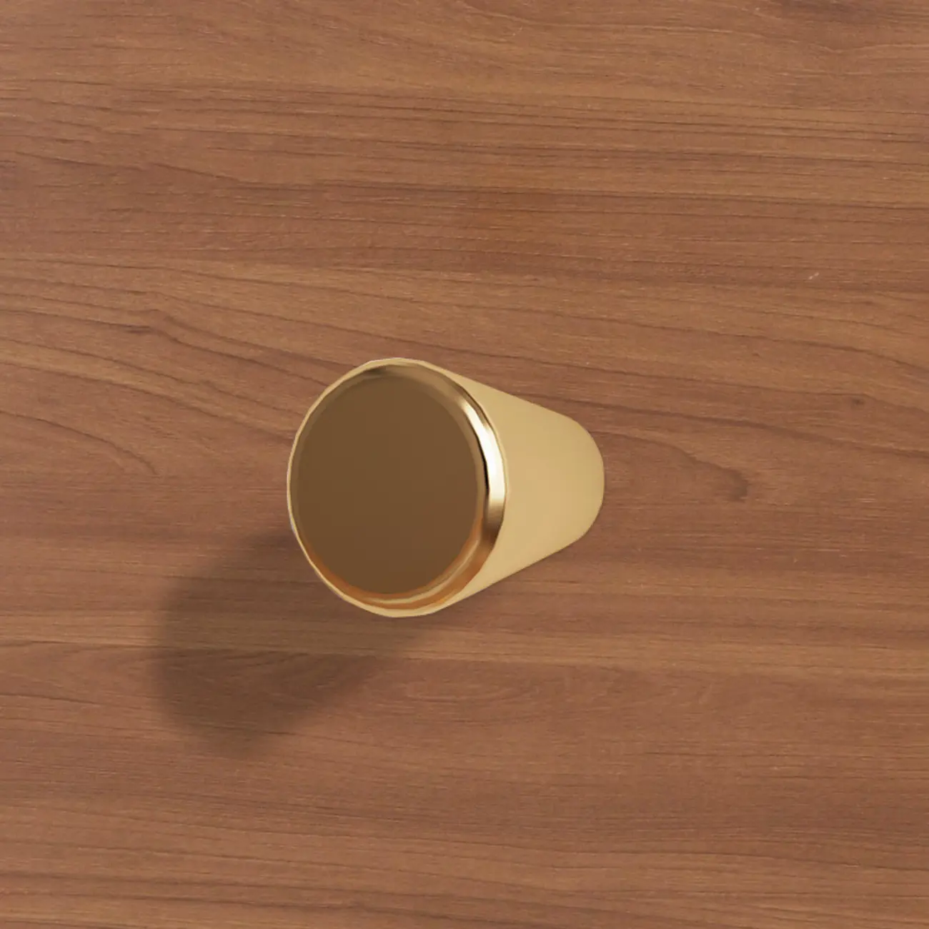 Natural Wood Scandinavian 2-Drawers Narrow Nightstand