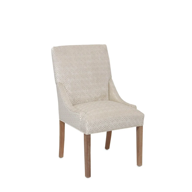 Marie Transitional Slope Arm Dining Room Chair