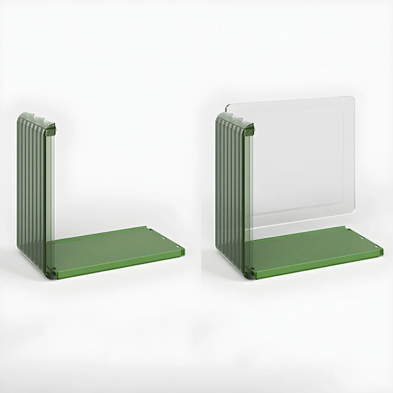 Living Room Stackable Clear Acrylic Display Cabinet