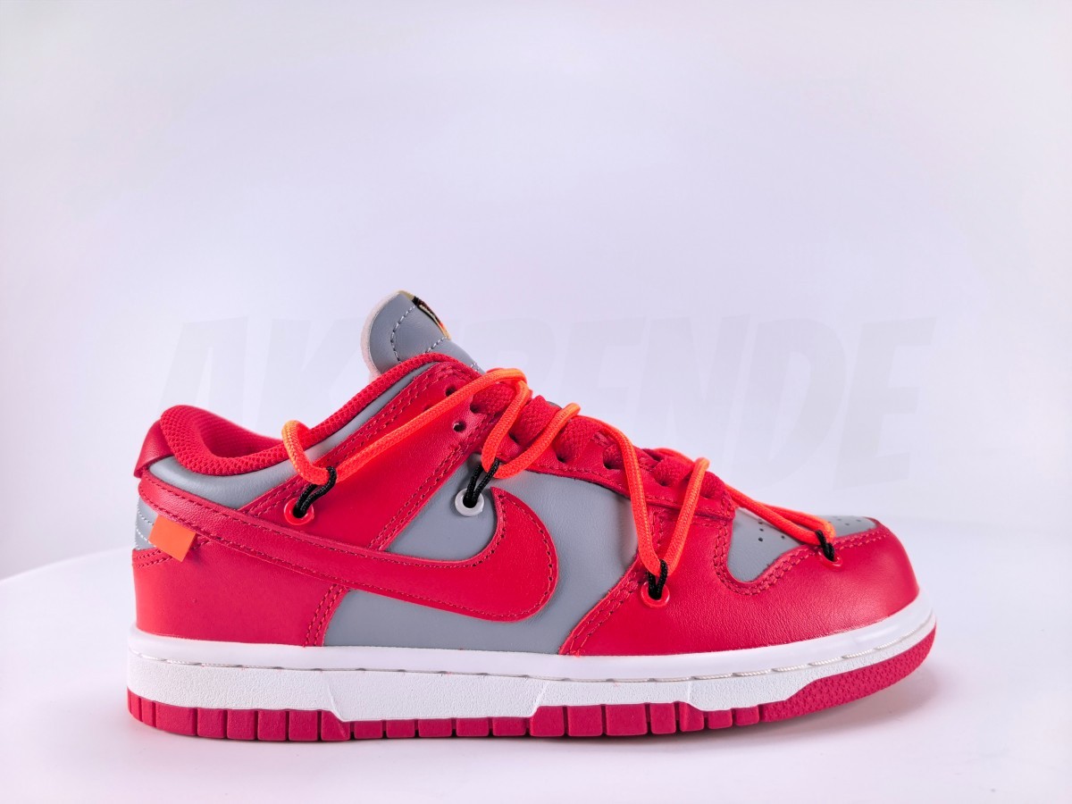 Nike Dunk Low Off-White University Red - Aktrende