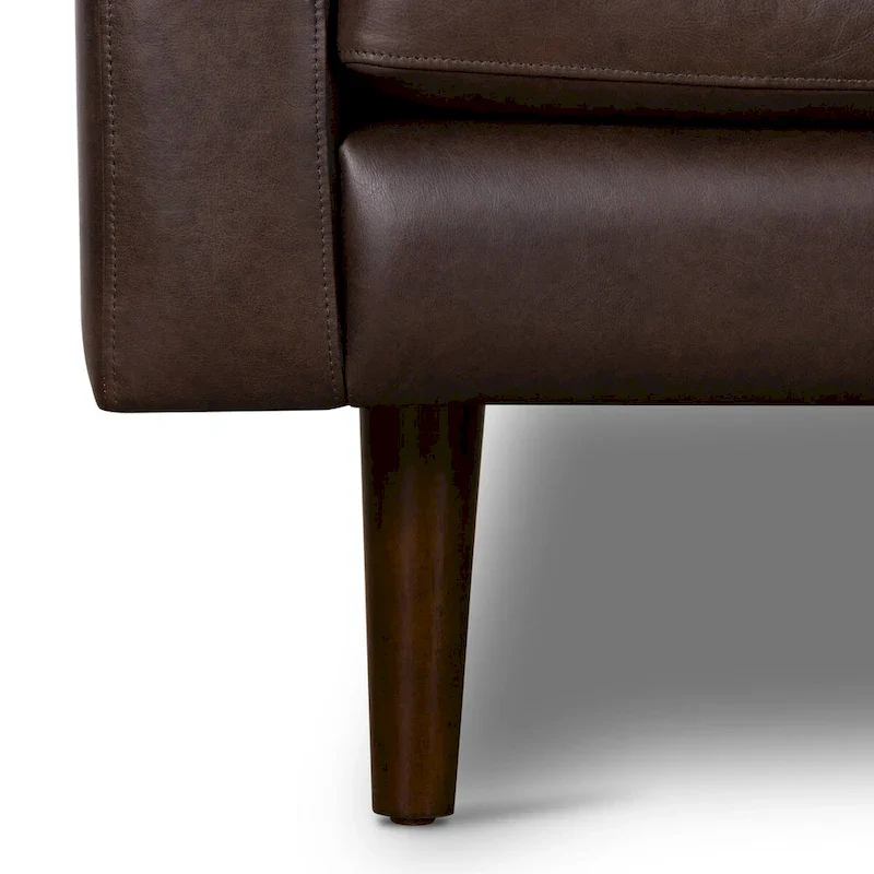Poly and Bark Napa Lounge Chair - Genuine Italian Leather
