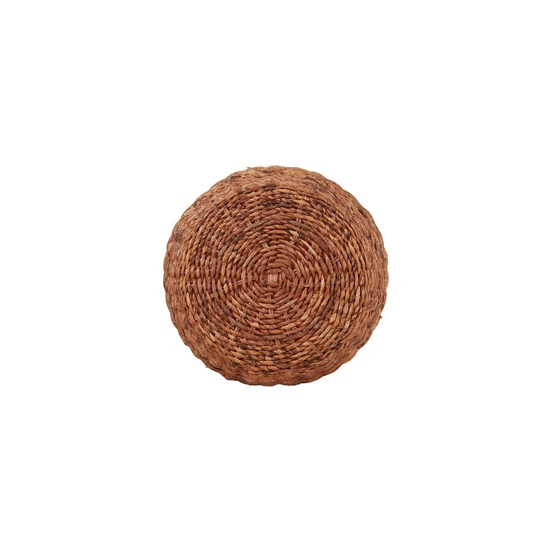 Java Wicker End Table