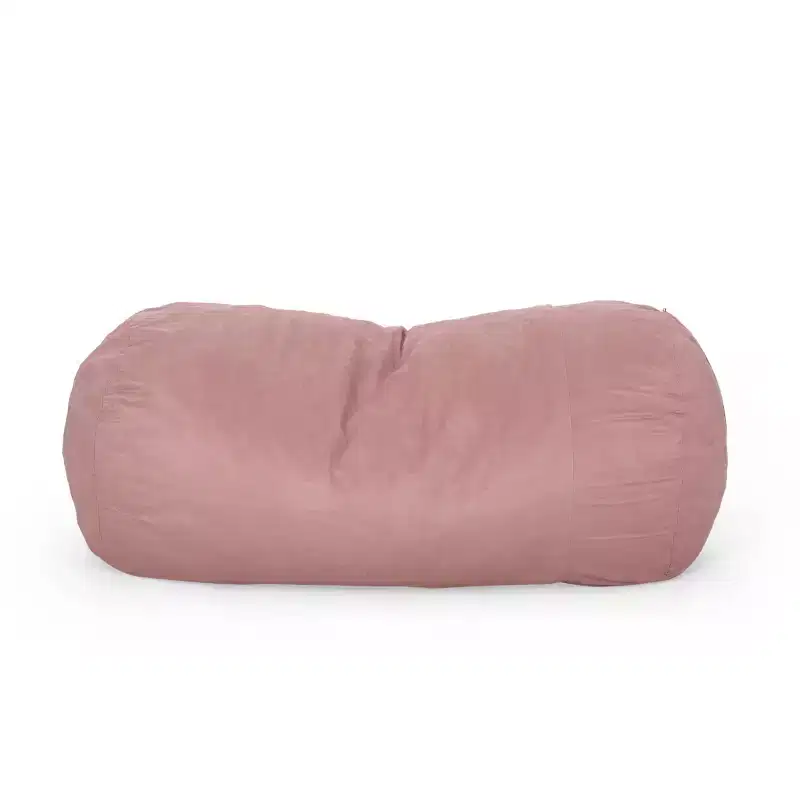 8' Liberty Modern Microfiber Pastel Bean Bag - Christopher Knight Home