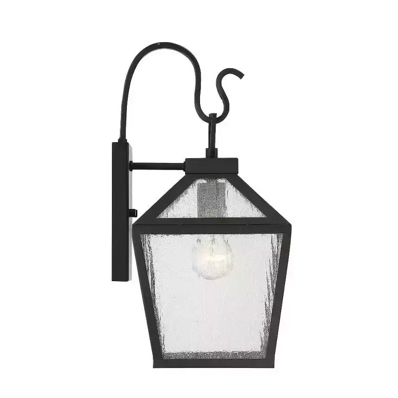 Savoy House Woodstock 1 - Light Wall Light in Black