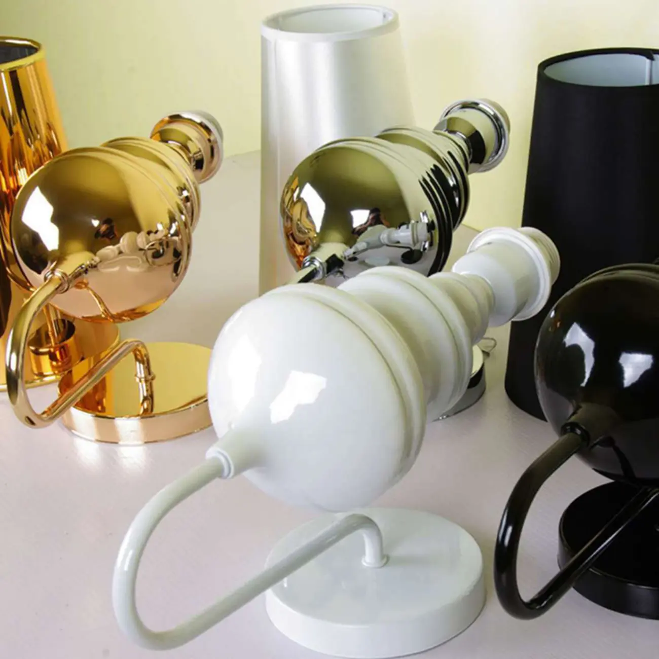 Modern Metal Cylinder Shade Wall Sconce