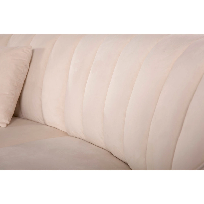 Velvet Sofas & Couches 4 Seats Round shape - 142