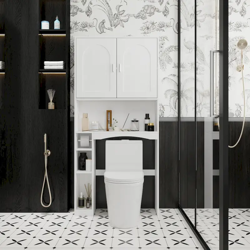 Over The Toilet Cabinet for Bathroom Storage Storage Shelf Organizer