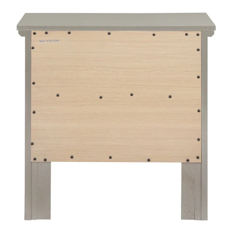 Primo 2-Drawer Nightstand (24 in. H x 19 in. W x 15.5 in. D)