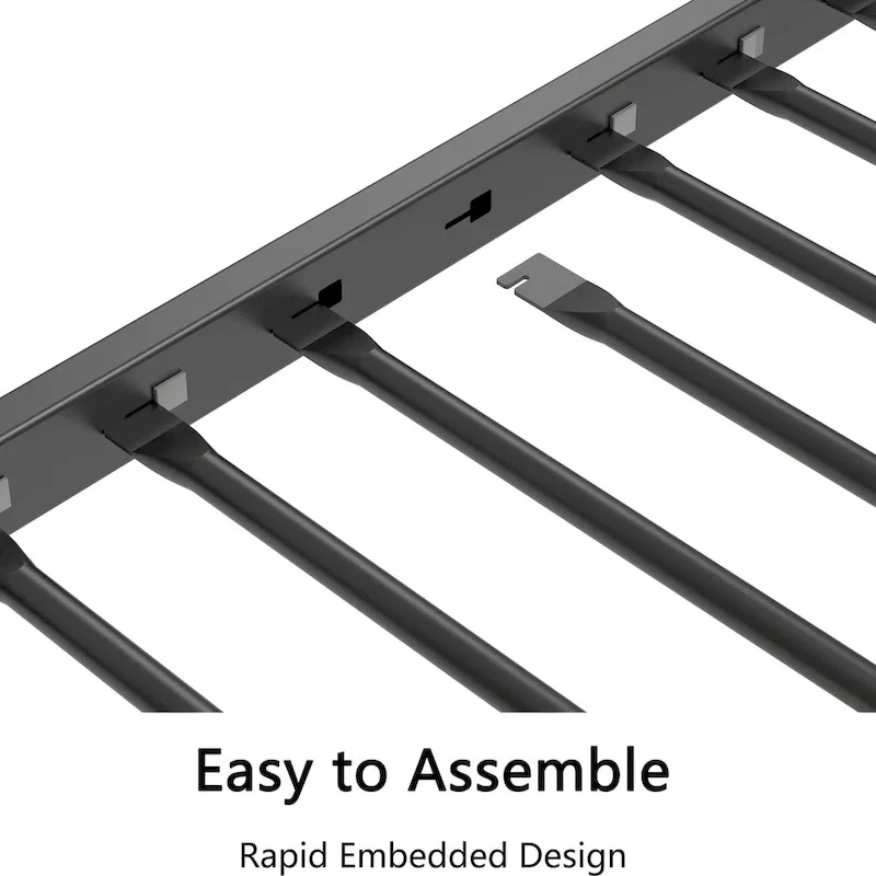 Black Metal Full over Full Bunk Bed