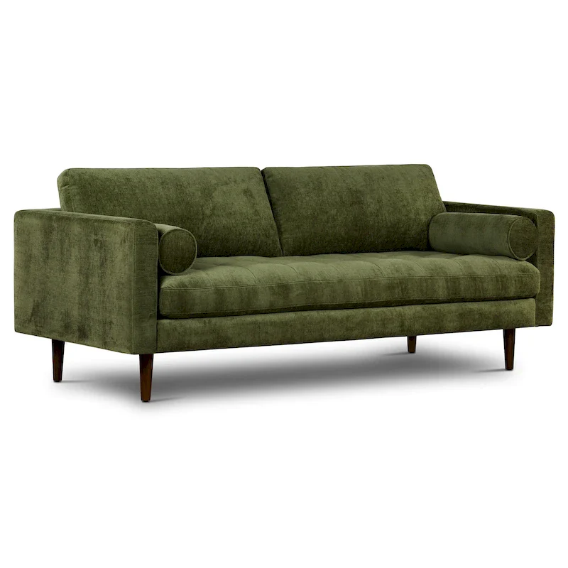 Poly & Bark Napa 72 Velvet Fabric Sofa