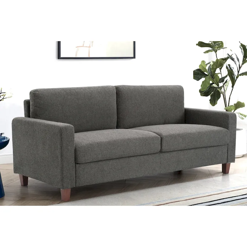 77 In Transitional Upholstered Living Room Sofa