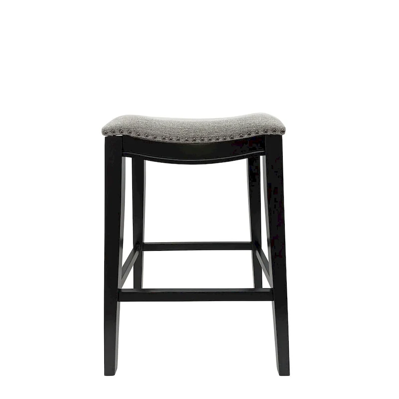 Carolina Living Sawyer 30 Saddle Barstool - Set of 2