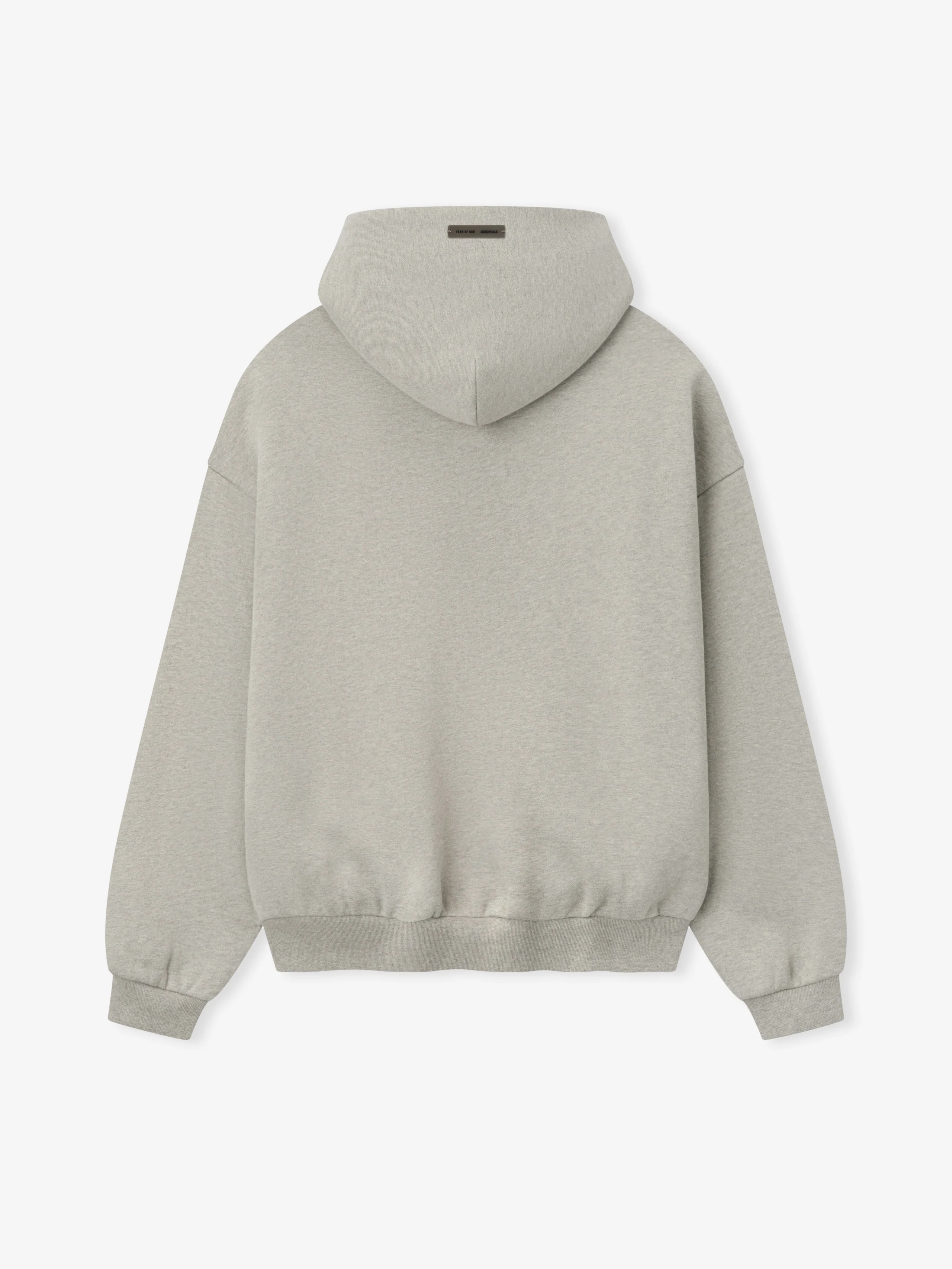 Embossed 90s Fit Fleece Hoodie
