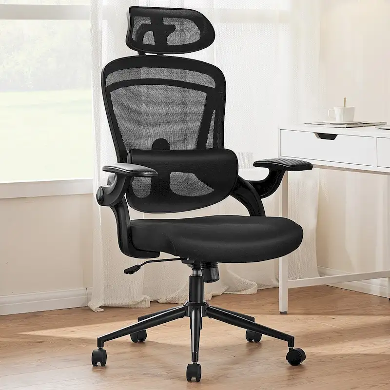 Ergonomic Mesh Office Chair with Adjustable Lumbar Support