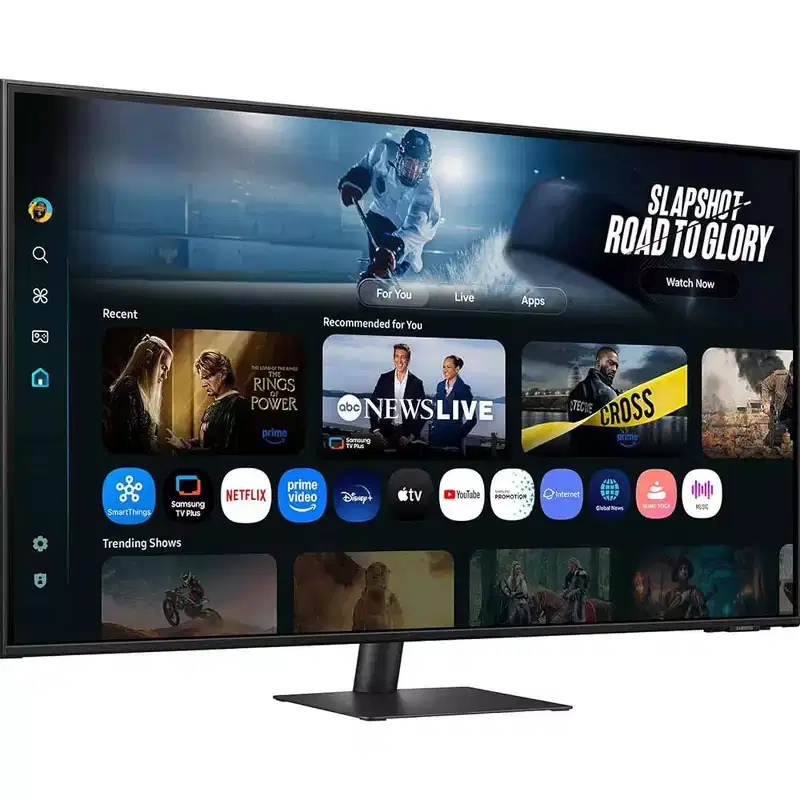 Samsung 43 M7 Smart Monitor 4K UHD with Smart TV Apps, USB-C 65W Charging Dual HDMI