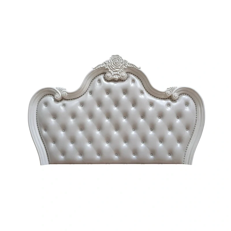 Furniture of America Eugene Traditional 6-Piece Solid Wood Panel Bedroom Set